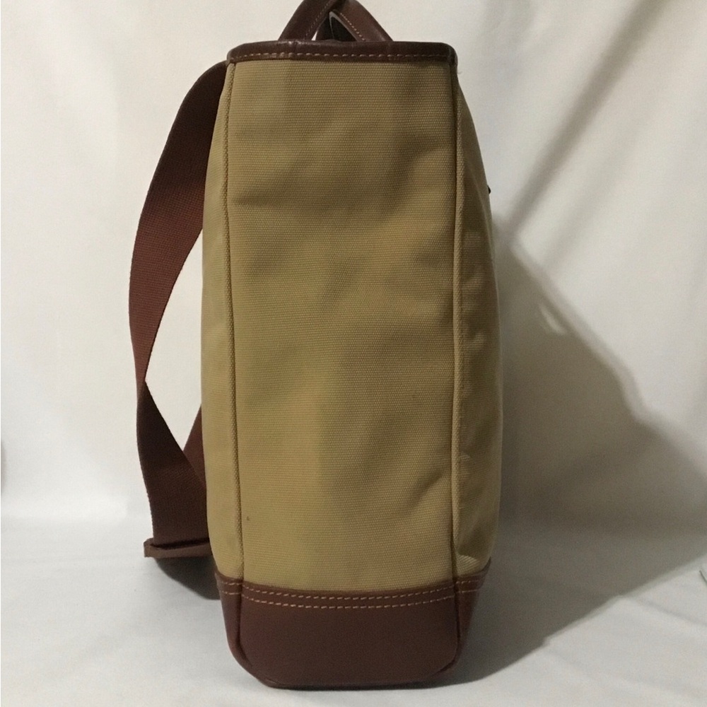 Authentic Longchamp Canvas Leather Convertible To… - image 3